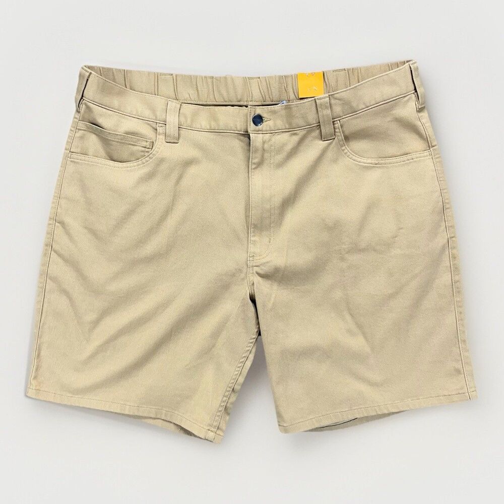 Carhartt Force Shorts Men's Size 40 Beige Lightweight‎ Relaxed Fit Inseam 9"